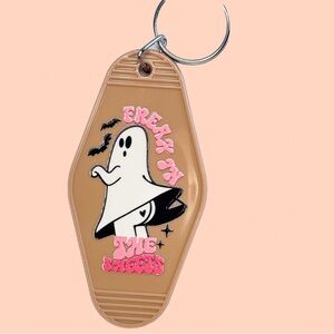 Freak in the Sheets Motel Keychain